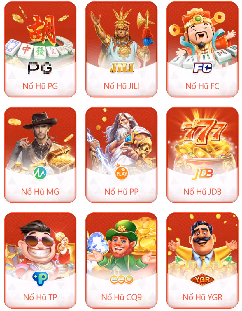 Sảnh game Nổ hũ F8NET